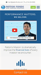 Mobile Screenshot of pattonfunds.com